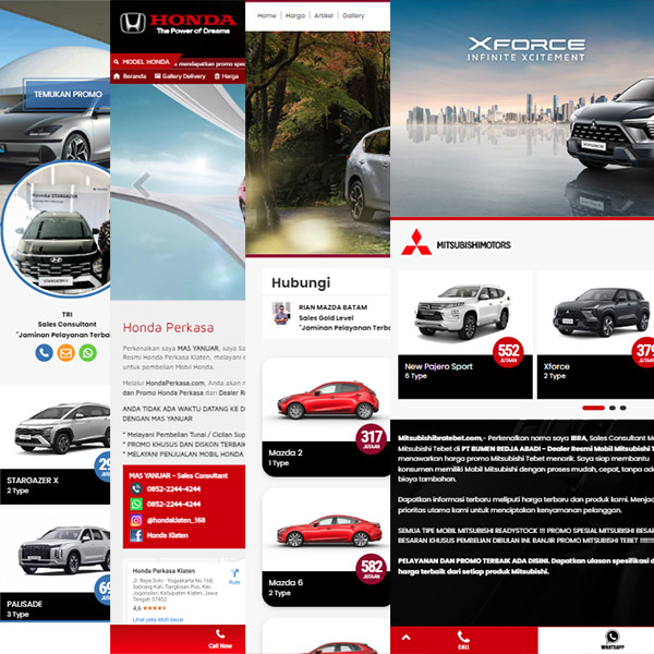 Jasa Buat Website Sales Mobil Murah